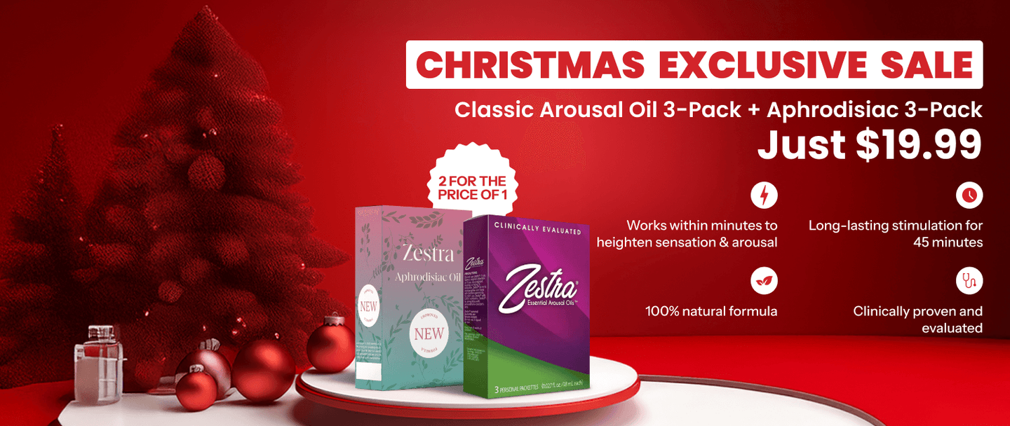 Tryout Combo: Classic Arousal Oil 3-Pack + Aphrodisiac  3-Pack